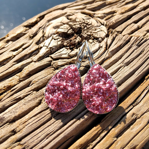 Watermelon Sparkle Dangles