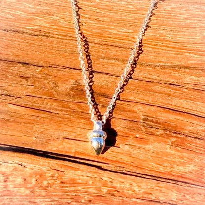 Dainty Acorn Necklace - Old - Fashioned Girls