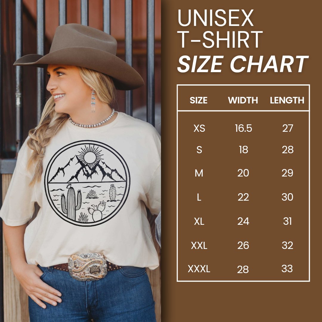 Desert Dreamer Western Graphic Tee - Old - Fashioned Girls