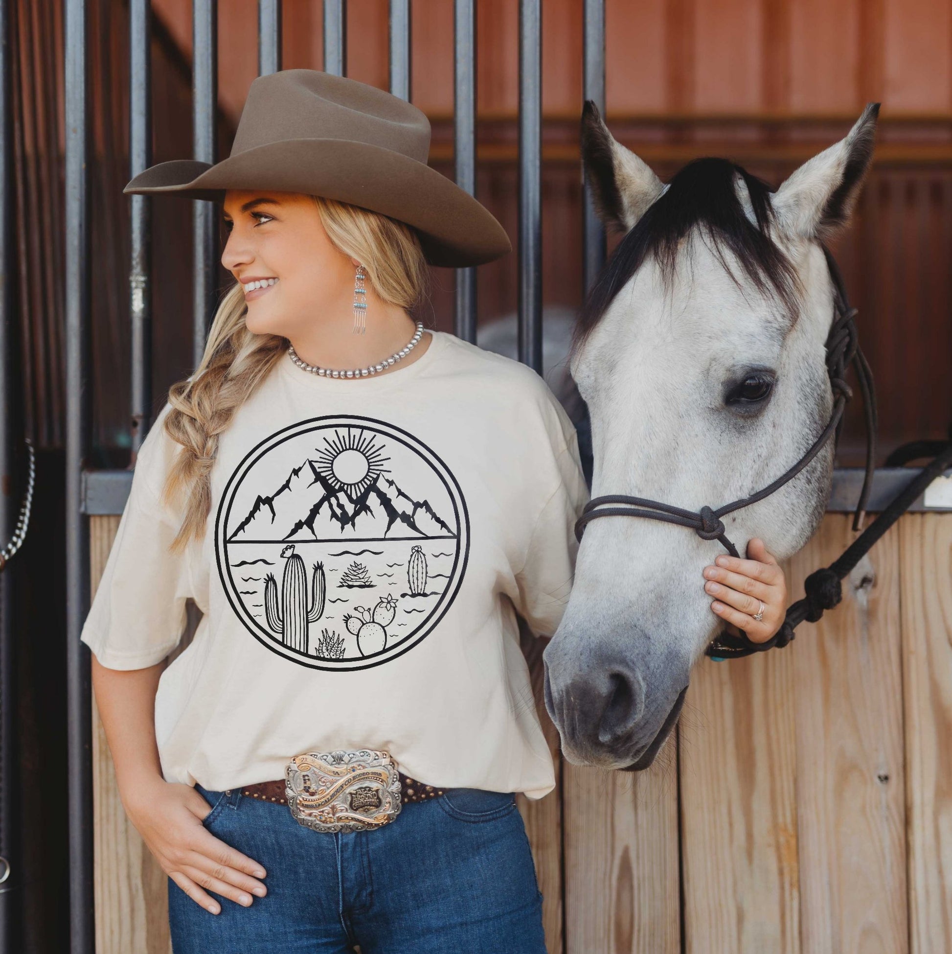 Desert Dreamer Western Graphic Tee - Old - Fashioned Girls