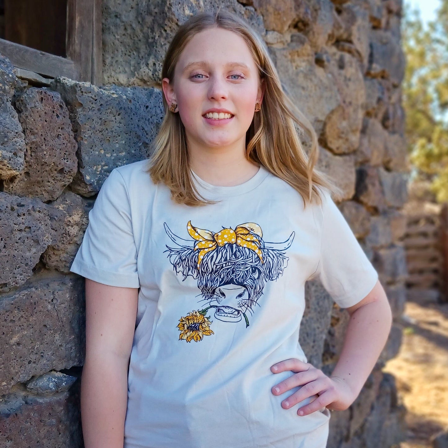 Highland Cow Tee